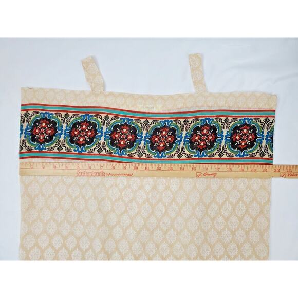 Umgee Womens Size S Beige Tan Strappy Cold Shoulder Tank Top Chiffon Small - Picture 11 of 12